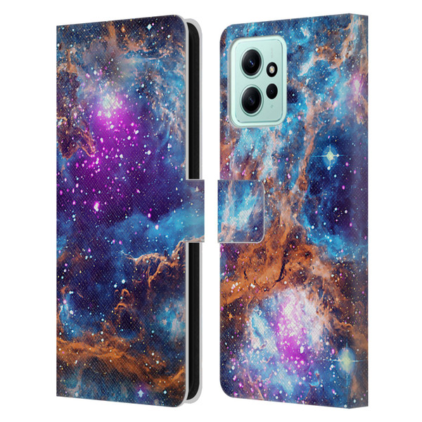 Cosmo18 Space Lobster Nebula Leather Book Wallet Case Cover For Xiaomi Redmi 12