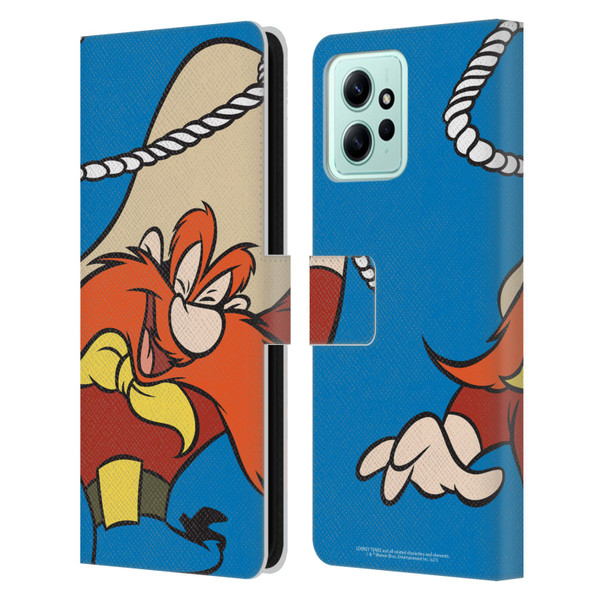 Looney Tunes Characters Yosemite Sam Leather Book Wallet Case Cover For Xiaomi Redmi 12