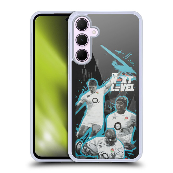 England Rugby Union Mural Next Level Soft Gel Case for Samsung Galaxy A35 5G