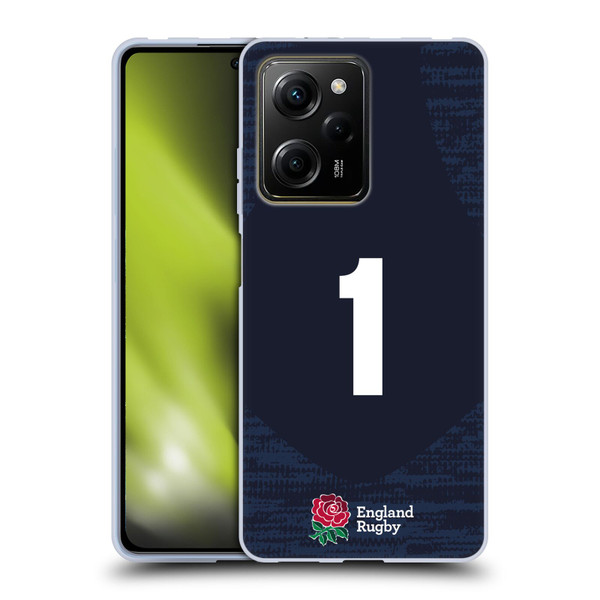 England Rugby Union 2020/21 Players Away Kit Position 1 Soft Gel Case for Xiaomi Redmi Note 12 Pro 5G