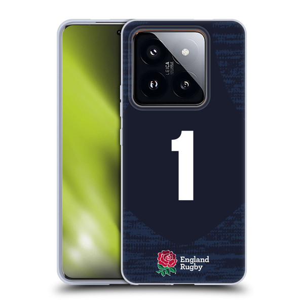 England Rugby Union 2020/21 Players Away Kit Position 1 Soft Gel Case for Xiaomi 14 Pro