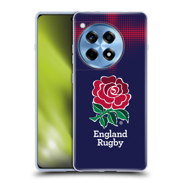England Rugby Union 2016/17 The Rose Alternate Kit Soft Gel Case for OnePlus 12R