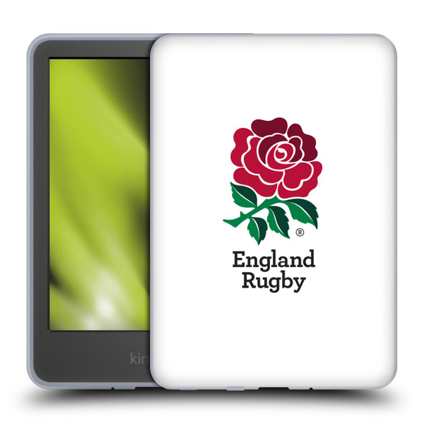 England Rugby Union 2016/17 The Rose Home Kit Soft Gel Case for Amazon Kindle 11th Gen 6in 2022