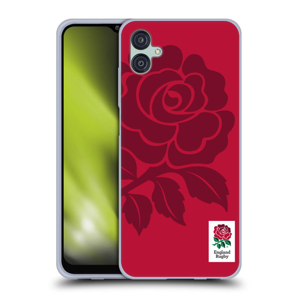 England Rugby Union 2016/17 The Rose Mono Rose Soft Gel Case for Samsung Galaxy M04 5G / A04e