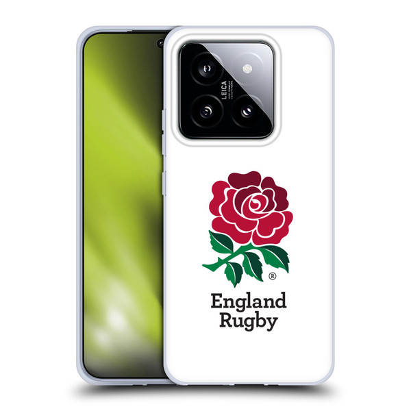 England Rugby Union 2016/17 The Rose Home Kit Soft Gel Case for Xiaomi 14