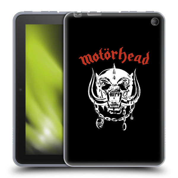 Motorhead Album Covers 1977 Soft Gel Case for Amazon Fire 7 2022