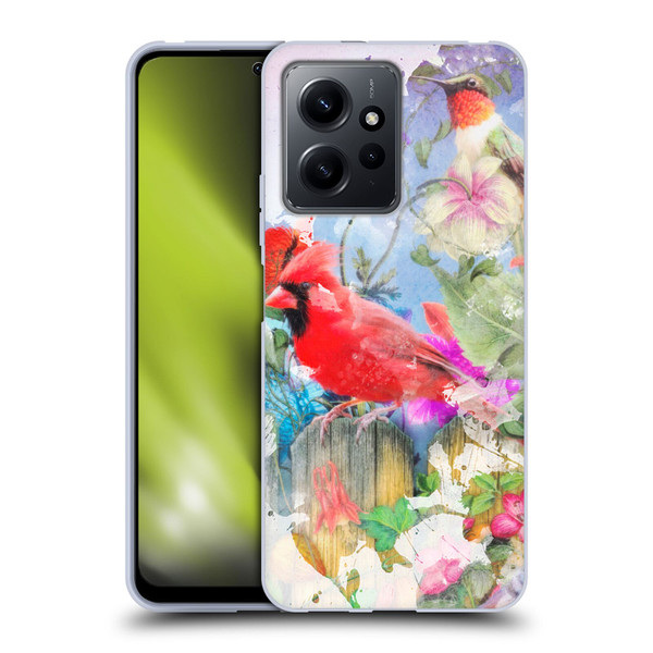 Aimee Stewart Assorted Designs Birds And Bloom Soft Gel Case for Xiaomi Redmi Note 12 4G