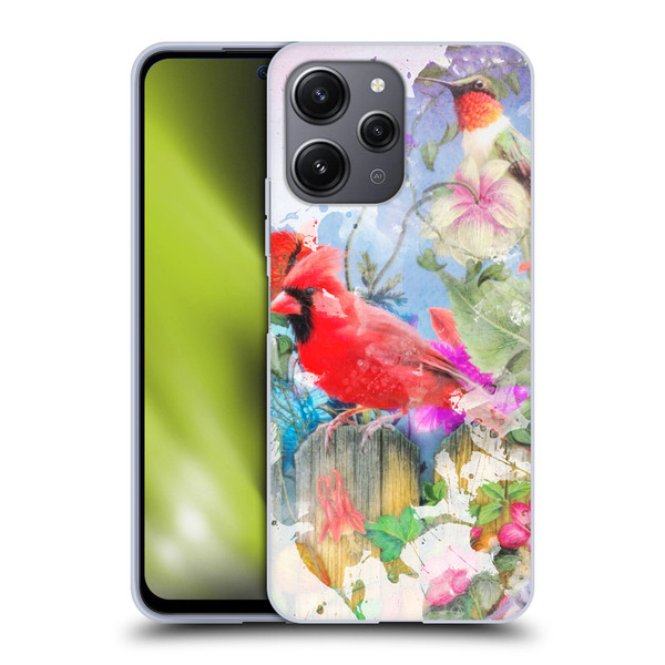 Aimee Stewart Assorted Designs Birds And Bloom Soft Gel Case for Xiaomi Redmi 12