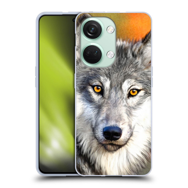 Aimee Stewart Animals Autumn Wolf Soft Gel Case for OnePlus Nord 3 5G