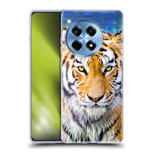Aimee Stewart Animals Tiger and Lily Soft Gel Case for OnePlus 12R