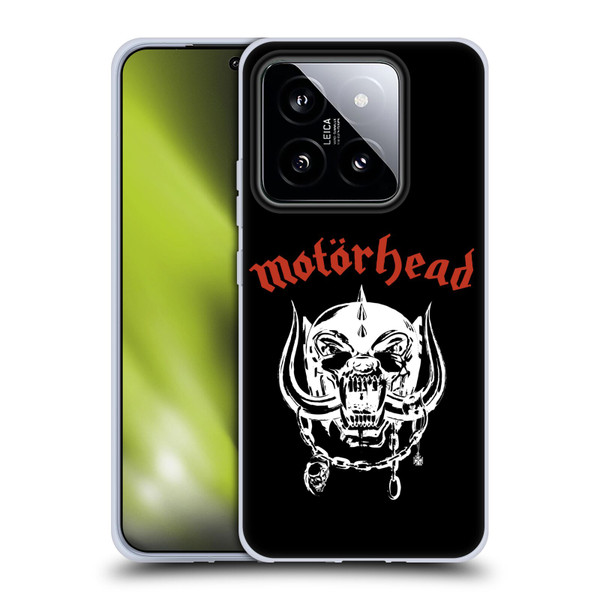 Motorhead Album Covers 1977 Soft Gel Case for Xiaomi 14