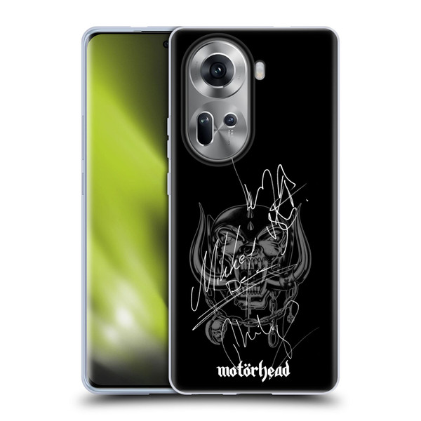 Motorhead Graphics Signatures Soft Gel Case for OPPO Reno11