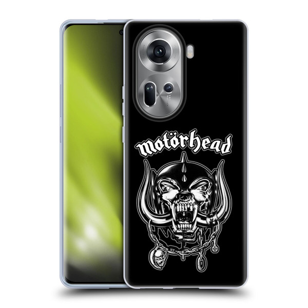 Motorhead Graphics Silver War Pig Soft Gel Case for OPPO Reno11