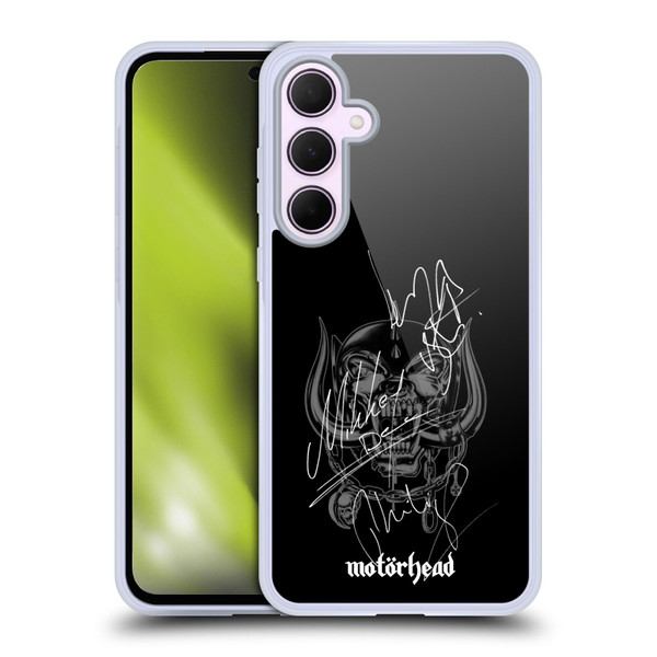 Motorhead Graphics Signatures Soft Gel Case for Samsung Galaxy A35 5G
