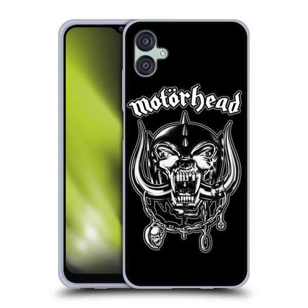 Motorhead Graphics Silver War Pig Soft Gel Case for Samsung Galaxy M04 5G / A04e