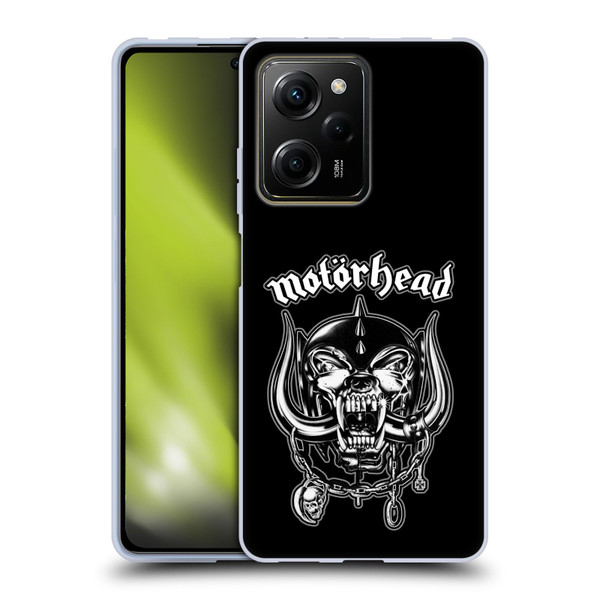 Motorhead Graphics Silver War Pig Soft Gel Case for Xiaomi Redmi Note 12 Pro 5G