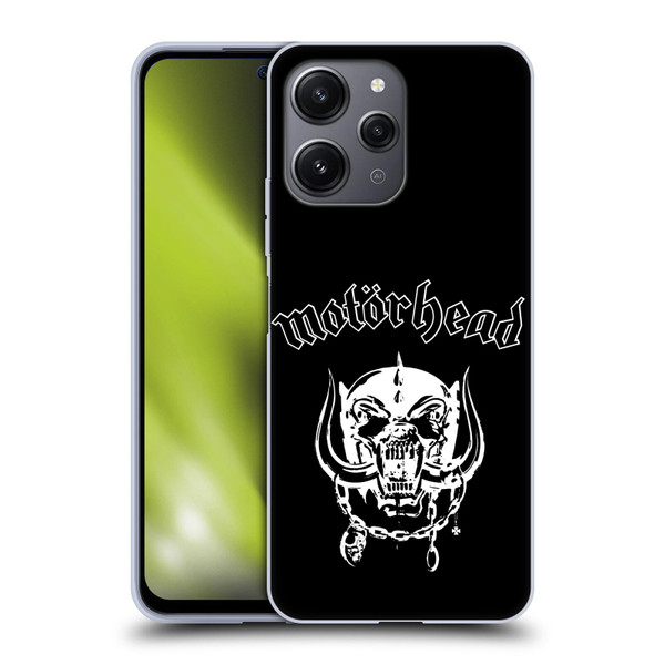 Motorhead Graphics Classic Logo Soft Gel Case for Xiaomi Redmi 12