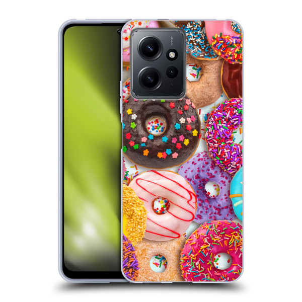 Aimee Stewart Colourful Sweets Donut Noms Soft Gel Case for Xiaomi Redmi Note 12 4G