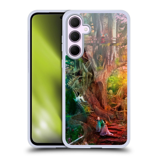 Aimee Stewart Fantasy Dream Tree Soft Gel Case for Samsung Galaxy A35 5G