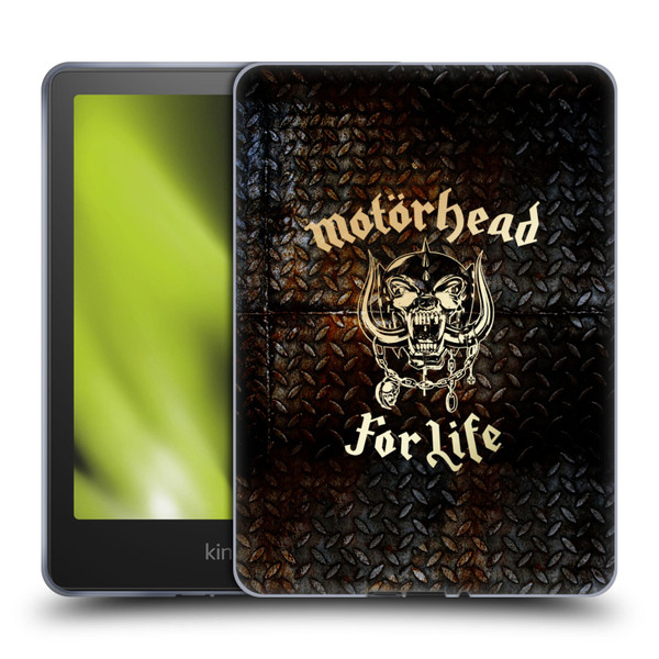 Motorhead Key Art For Life Soft Gel Case for Amazon Kindle Paperwhite 5 (2021)