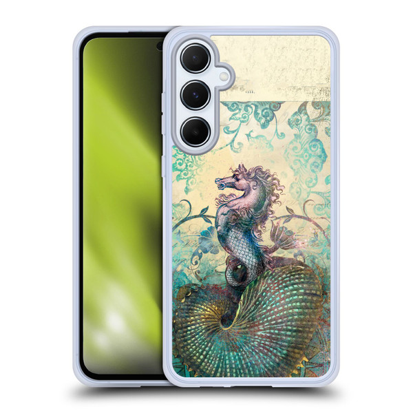 Aimee Stewart Fantasy The Seahorse Soft Gel Case for Samsung Galaxy A55 5G