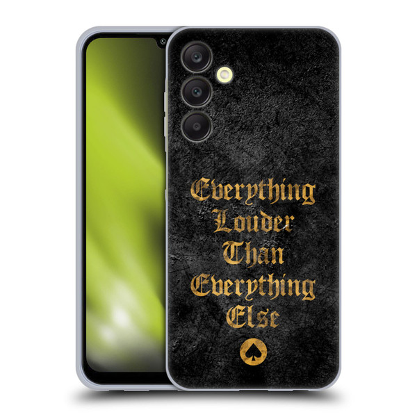 Motorhead Key Art Everything Louder Soft Gel Case for Samsung Galaxy A25 5G