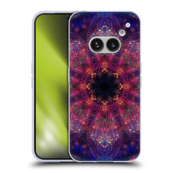 Aimee Stewart Mandala Doodle Flower Soft Gel Case for Nothing Phone (2a)