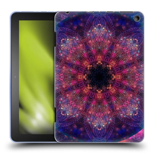 Aimee Stewart Mandala Doodle Flower Soft Gel Case for Amazon Fire HD 8/Fire HD 8 Plus 2020