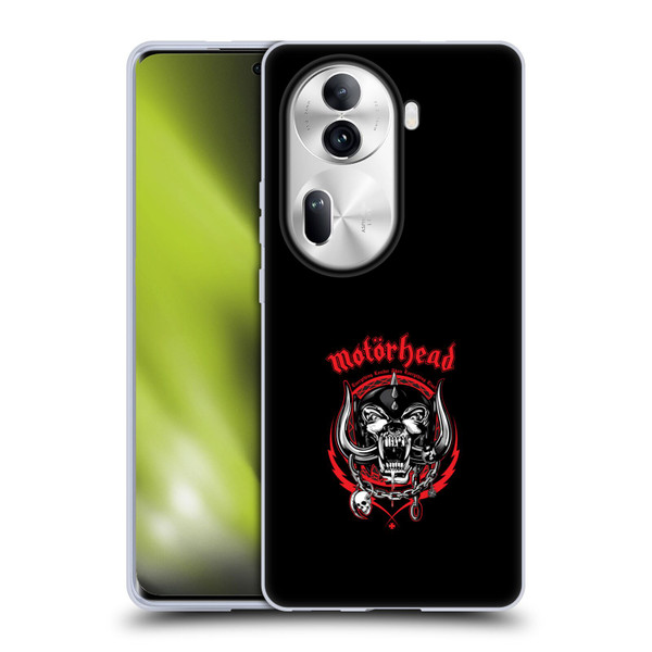Motorhead Logo Everything Louder Than Everything Else Soft Gel Case for OPPO Reno11 Pro