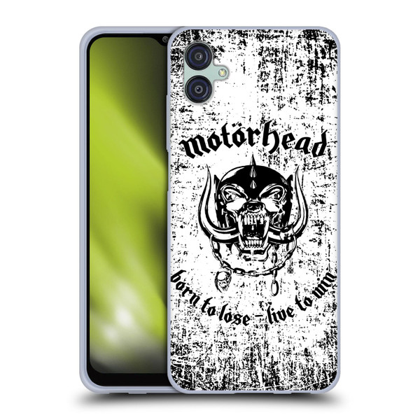 Motorhead Logo Born To Lose Live To Win Soft Gel Case for Samsung Galaxy M04 5G / A04e