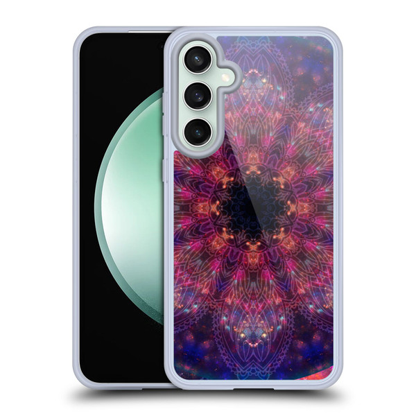 Aimee Stewart Mandala Doodle Flower Soft Gel Case for Samsung Galaxy S23 FE 5G