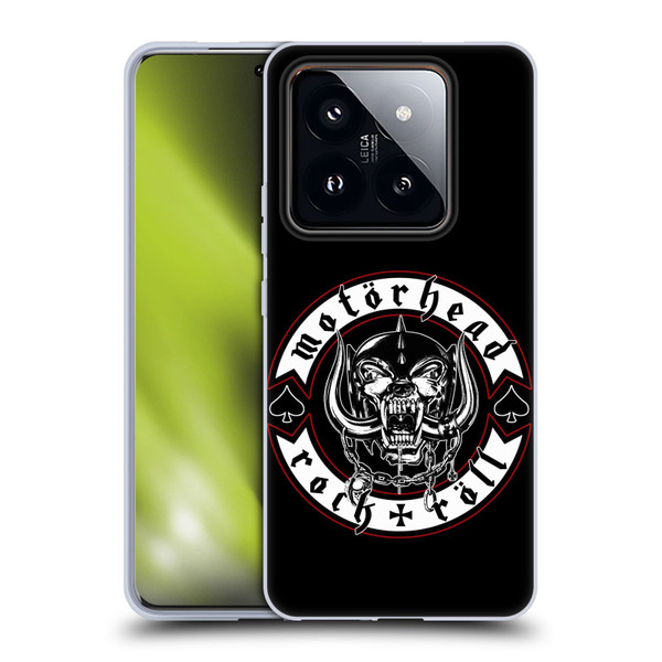 Motorhead Logo Rock & Roll Soft Gel Case for Xiaomi 14 Pro