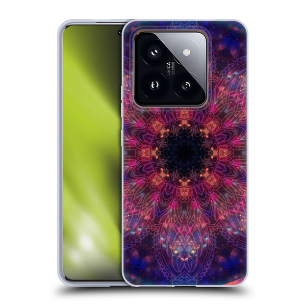Aimee Stewart Mandala Doodle Flower Soft Gel Case for Xiaomi 14 Pro