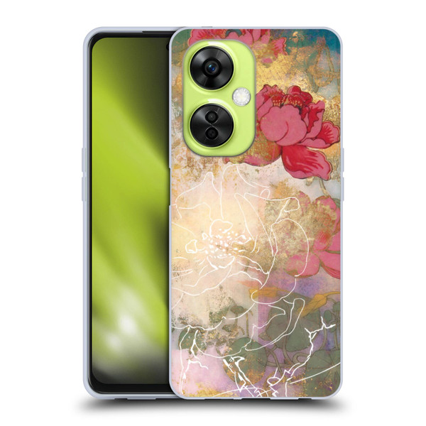 Aimee Stewart Smokey Floral Midsummer Soft Gel Case for OnePlus Nord CE 3 Lite 5G