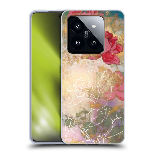 Aimee Stewart Smokey Floral Midsummer Soft Gel Case for Xiaomi 14 Pro