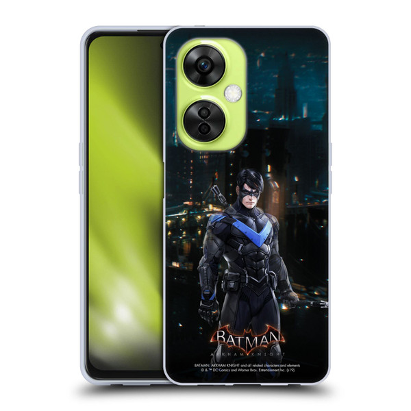 Batman Arkham Knight Characters Nightwing Soft Gel Case for OnePlus Nord CE 3 Lite 5G