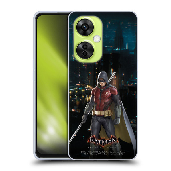 Batman Arkham Knight Characters Red Robin Soft Gel Case for OnePlus Nord CE 3 Lite 5G