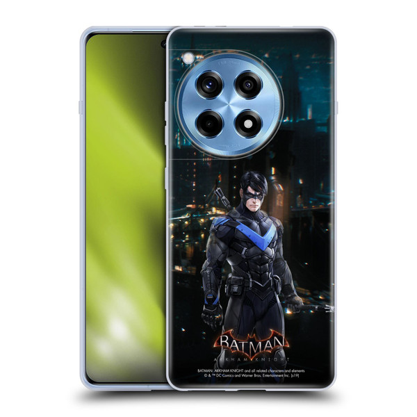 Batman Arkham Knight Characters Nightwing Soft Gel Case for OnePlus 12R