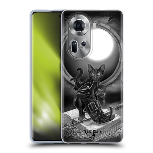 Alchemy Gothic Cats Midnight Mischief Soft Gel Case for OPPO Reno11