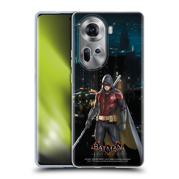 Batman Arkham Knight Characters Red Robin Soft Gel Case for OPPO Reno11
