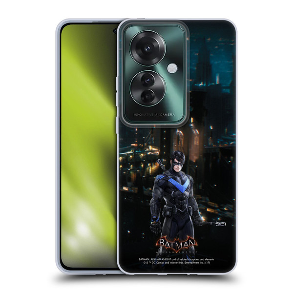 Batman Arkham Knight Characters Nightwing Soft Gel Case for OPPO Reno11 F 5G / F25 Pro 5G