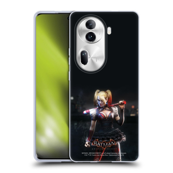 Batman Arkham Knight Characters Harley Quinn Soft Gel Case for OPPO Reno11 Pro