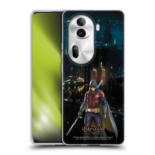 Batman Arkham Knight Characters Red Robin Soft Gel Case for OPPO Reno11 Pro