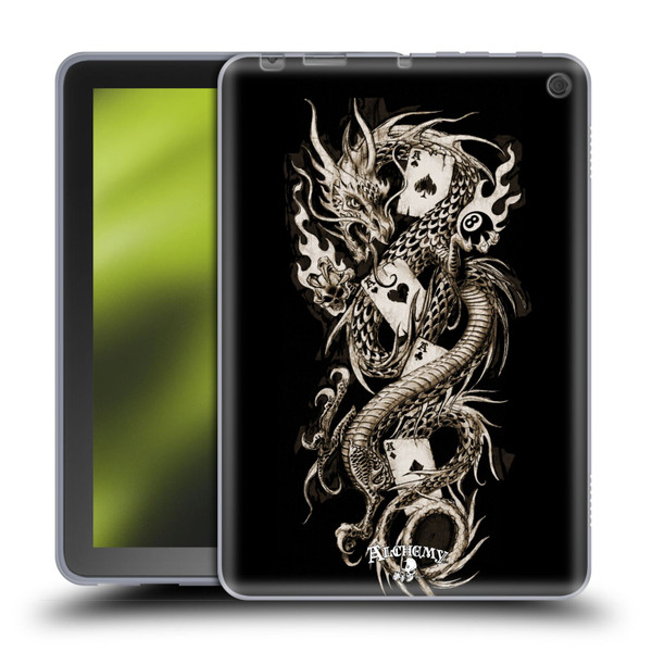 Alchemy Gothic Dragon Imperial Soft Gel Case for Amazon Fire HD 8/Fire HD 8 Plus 2020