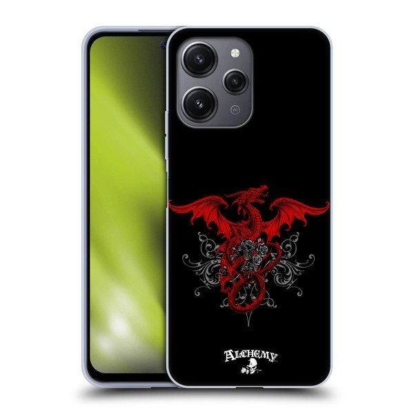 Alchemy Gothic Dragon Draco Rosa Soft Gel Case for Xiaomi Redmi 12