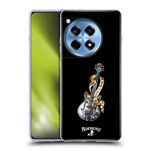 Alchemy Gothic Illustration Rock'it 56 Guitar Soft Gel Case for OnePlus 12R