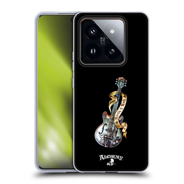 Alchemy Gothic Illustration Rock'it 56 Guitar Soft Gel Case for Xiaomi 14 Pro