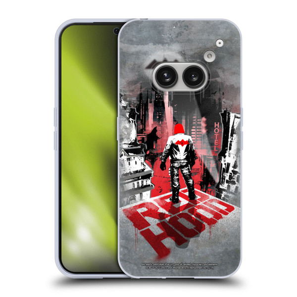 Batman Arkham Knight Graphics Red Hood Soft Gel Case for Nothing Phone (2a)