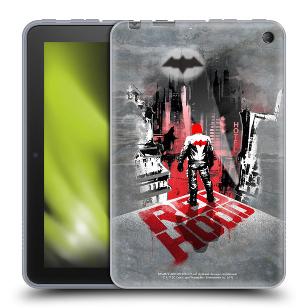 Batman Arkham Knight Graphics Red Hood Soft Gel Case for Amazon Fire 7 2022