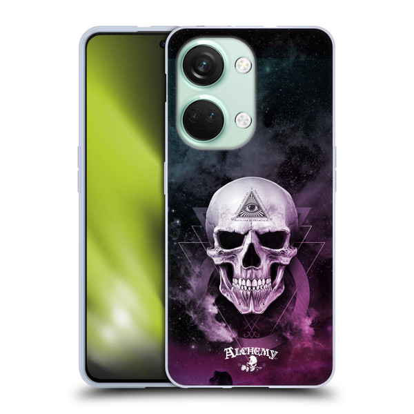 Alchemy Gothic Skull The Void Geometric Soft Gel Case for OnePlus Nord 3 5G